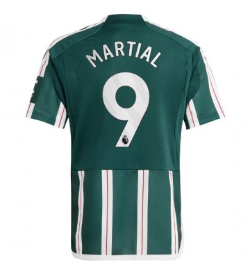 Manchester United Anthony Martial #9 Bortatröja 2023-24 Kortärmad